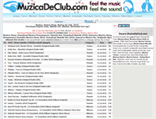 Tablet Screenshot of muzicadeclub.com